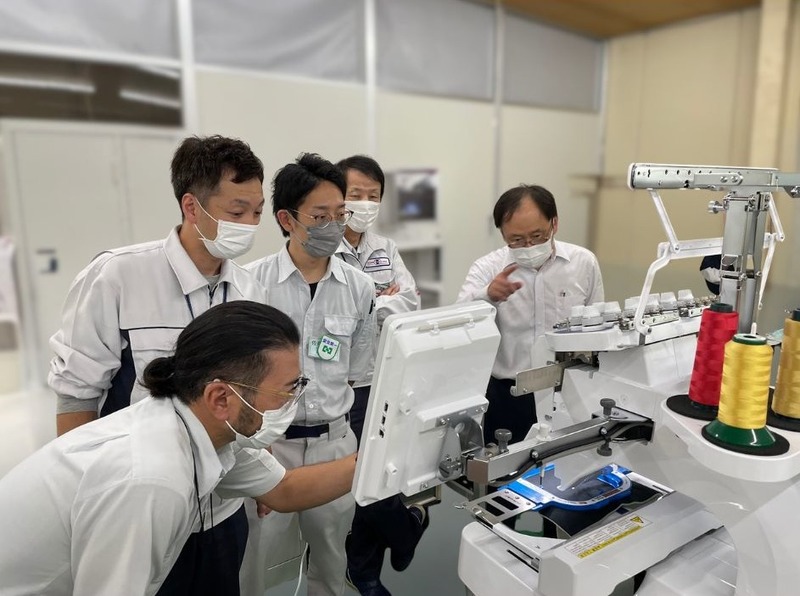 業務用刺しゅうミシンとしげる工業様